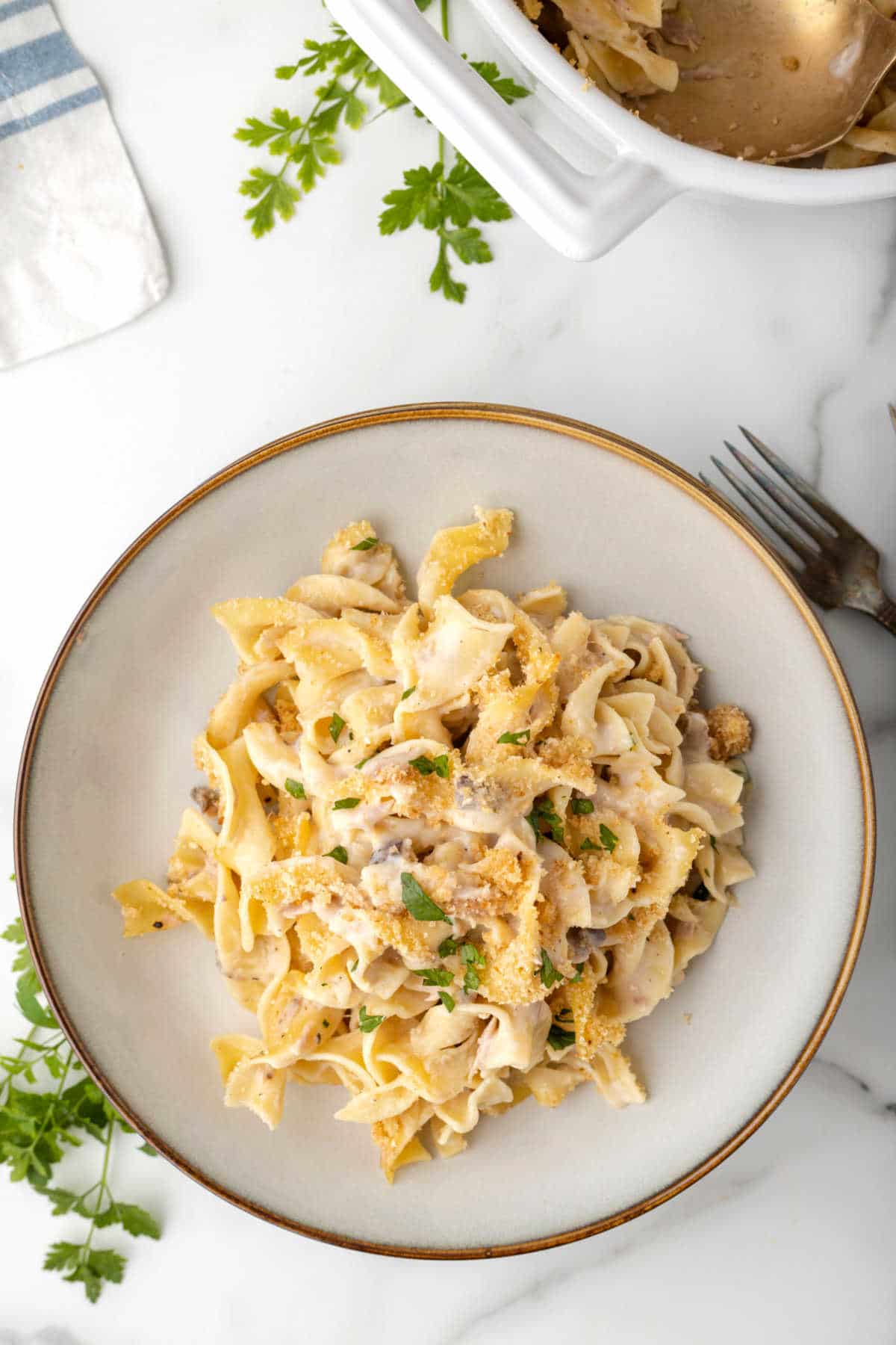 tuna noodle casserole