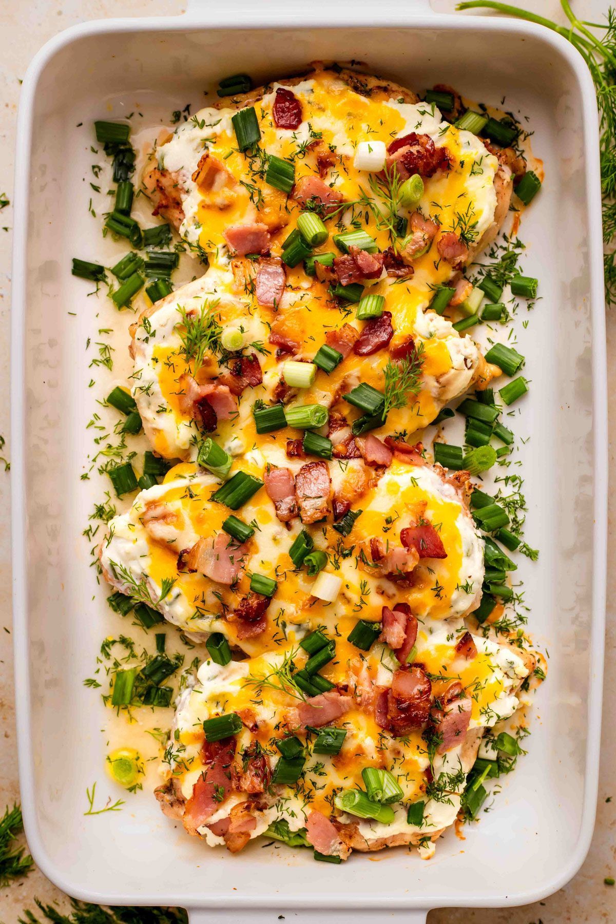 Baked Crack Chicken