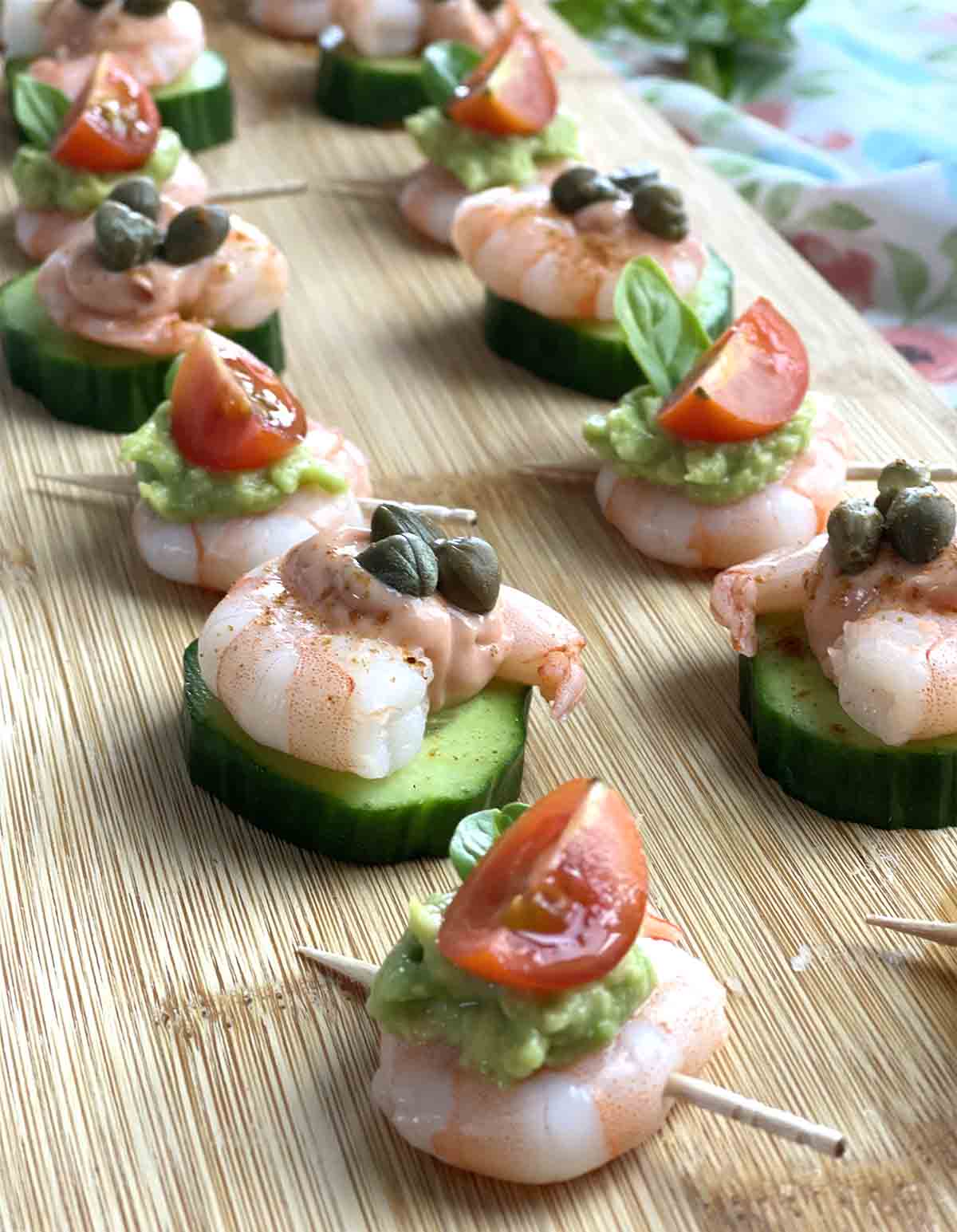 Easy Prawn Canapes