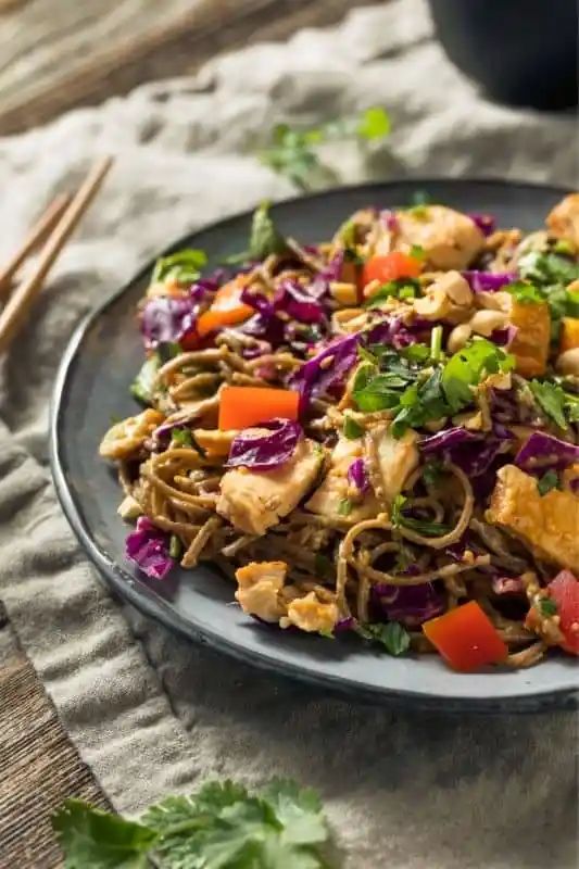 spicy noodle salad