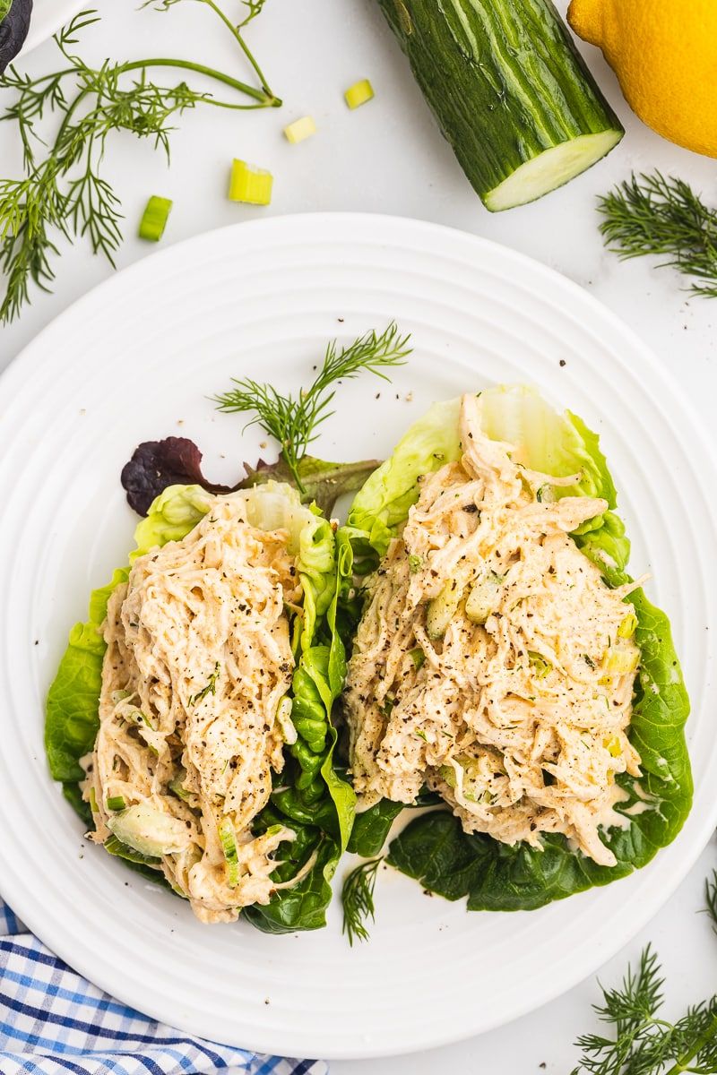 Cucumber Dill Chicken Salad