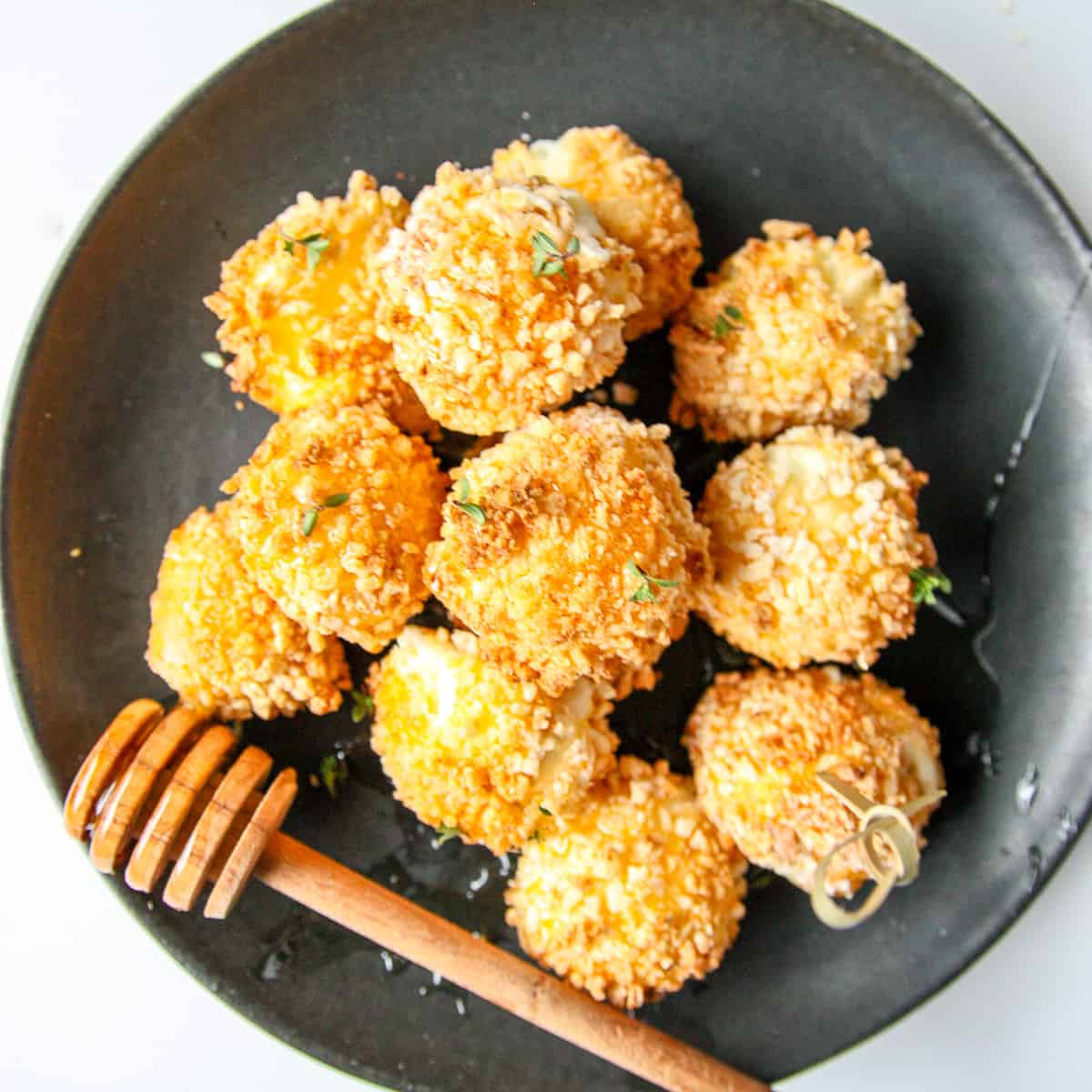 Crispy Fried Goat Cheese Balls