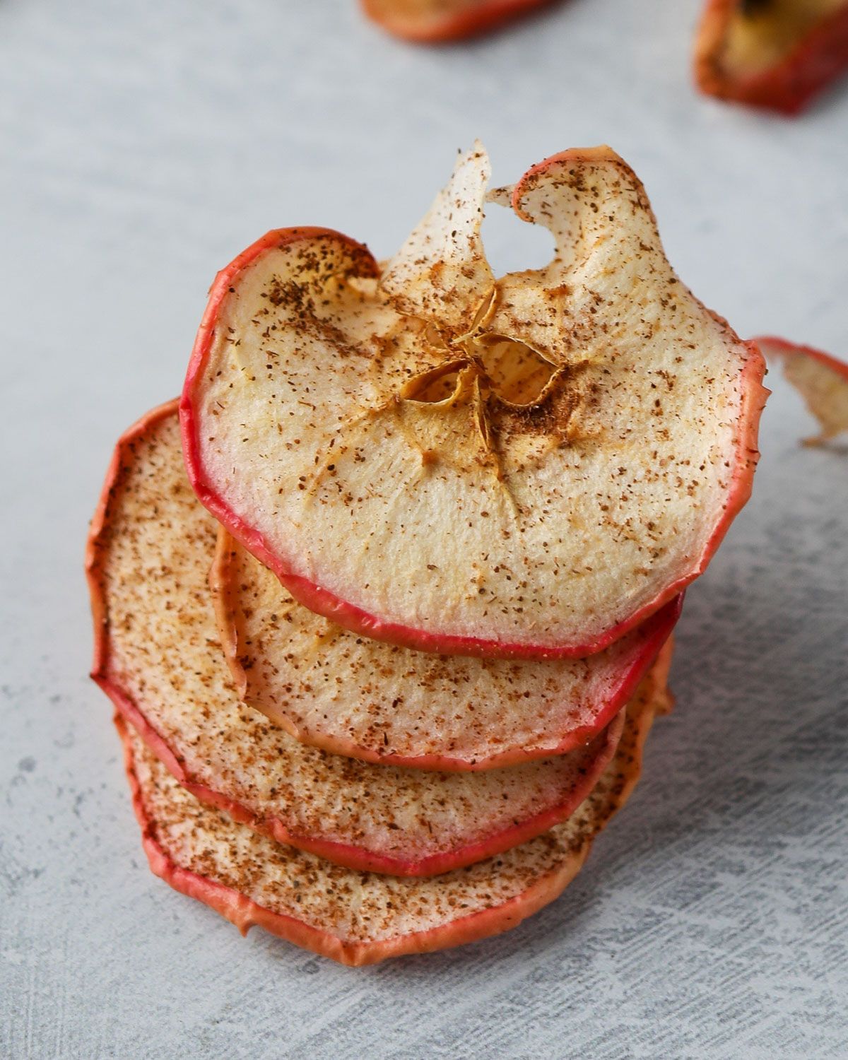 baked apple chips