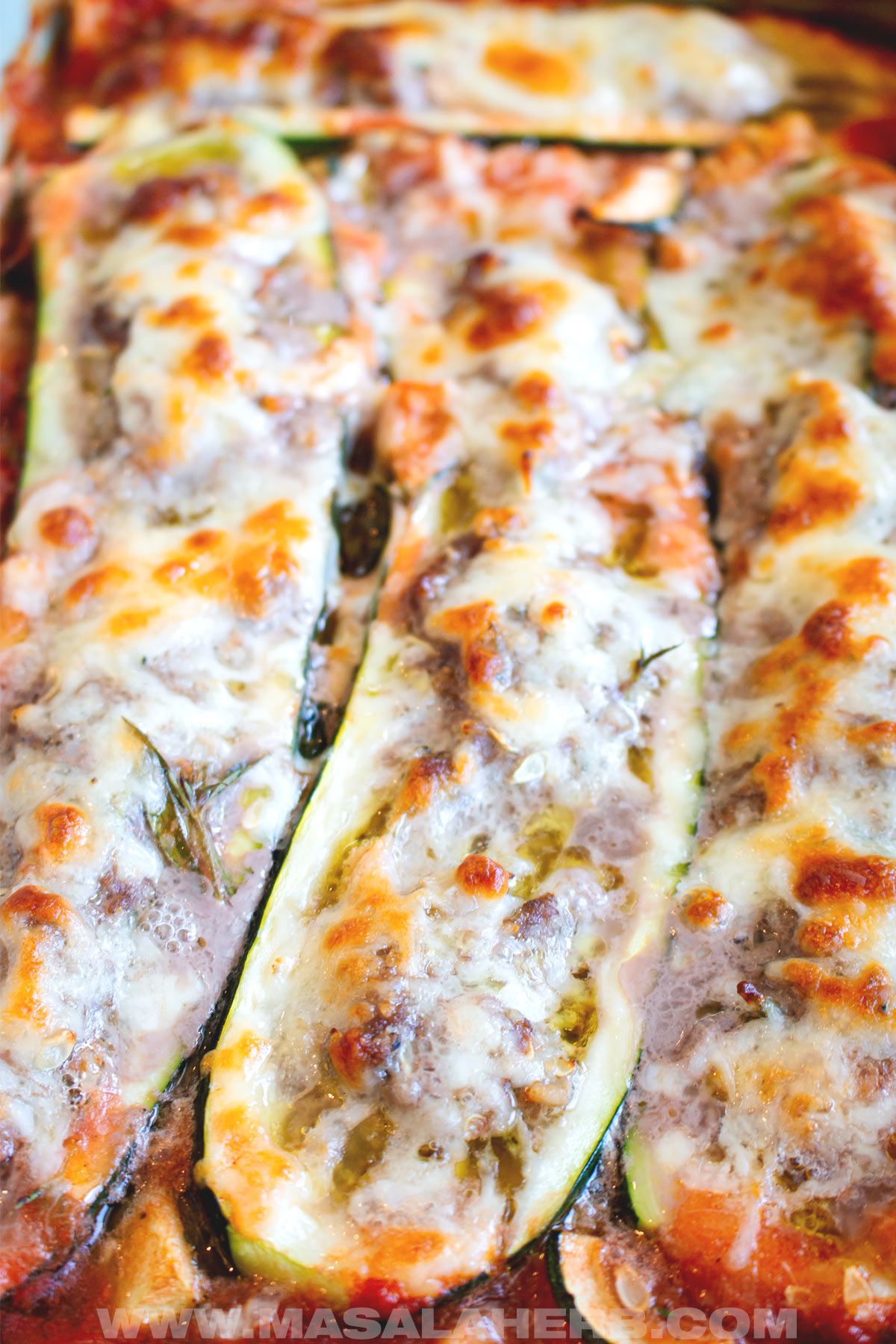  Ground Beef Stuffed Zucchini Boats