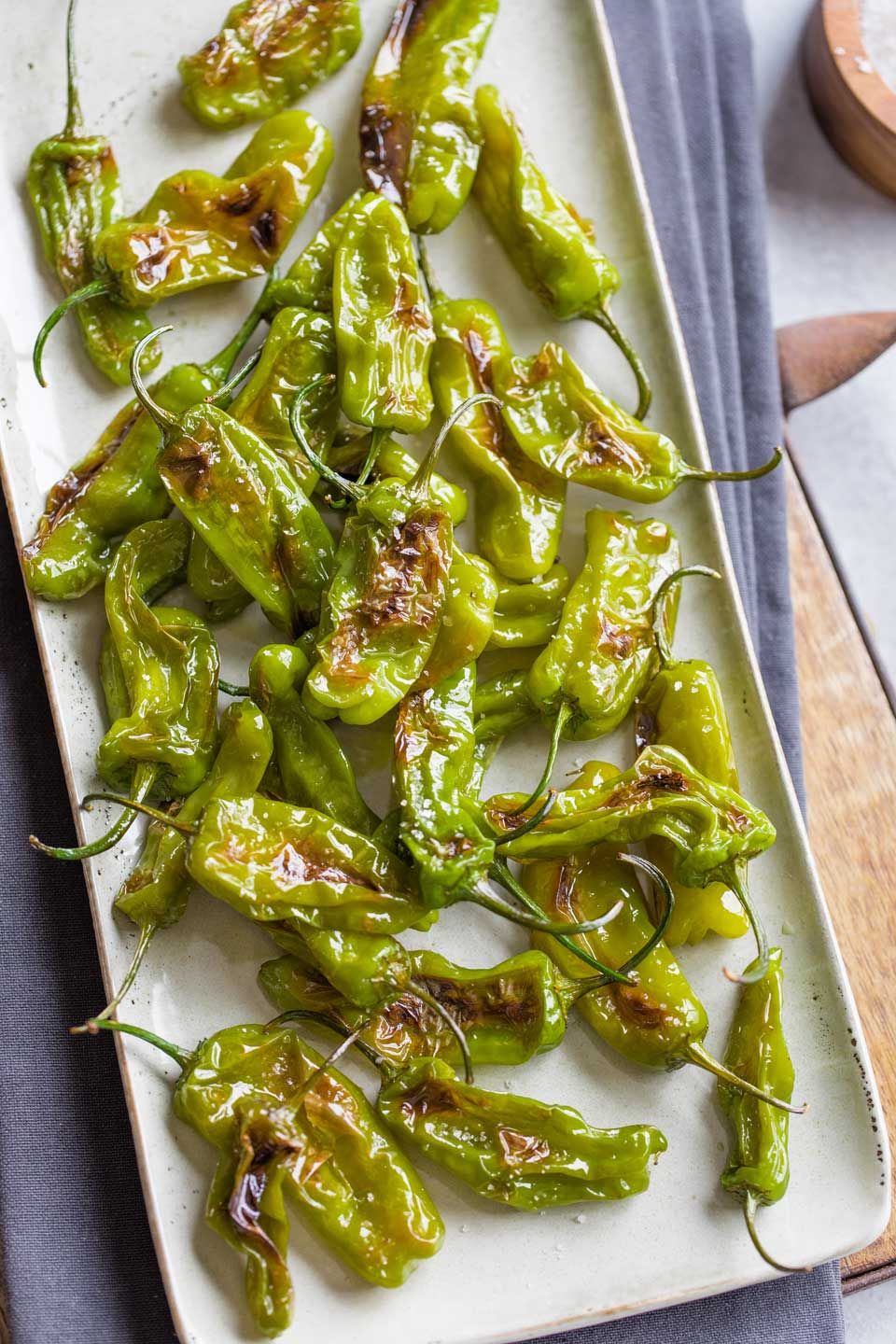 Blistered Shishito Peppers