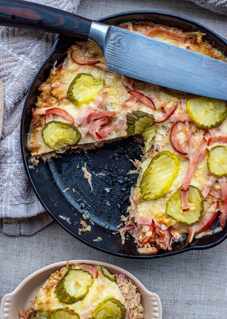 Leftover Pulled Pork Cuban Casserole