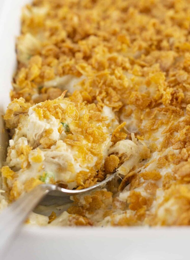 10. Cheesy Chicken and Hashbrown Casserole
