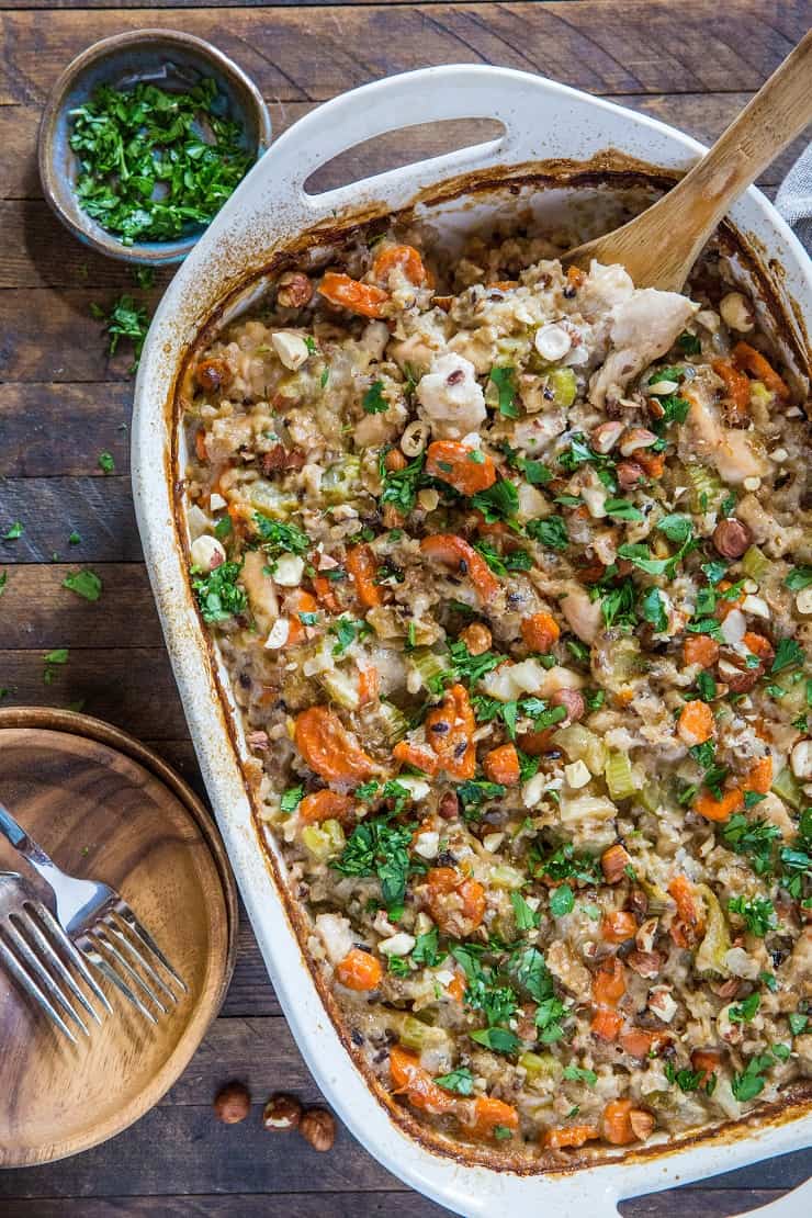 11. Wild Rice Chicken Casserole