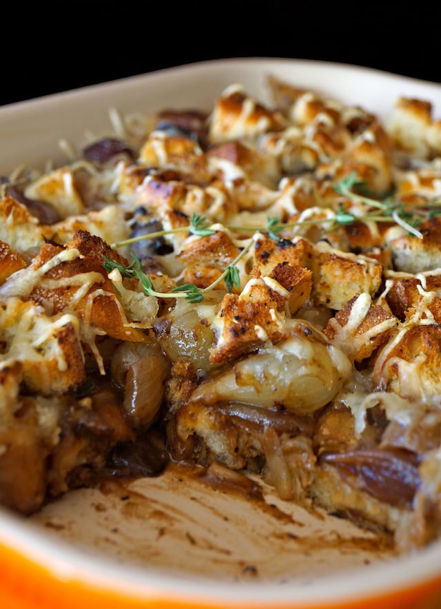 14. French Onion Mushroom Casserole