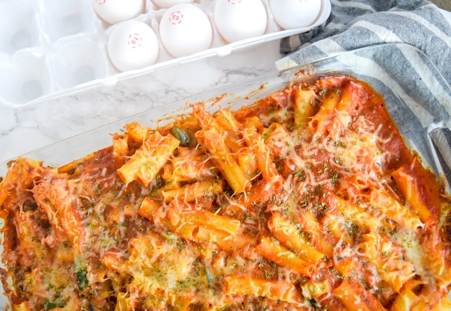 16. Veggie Pasta Bake