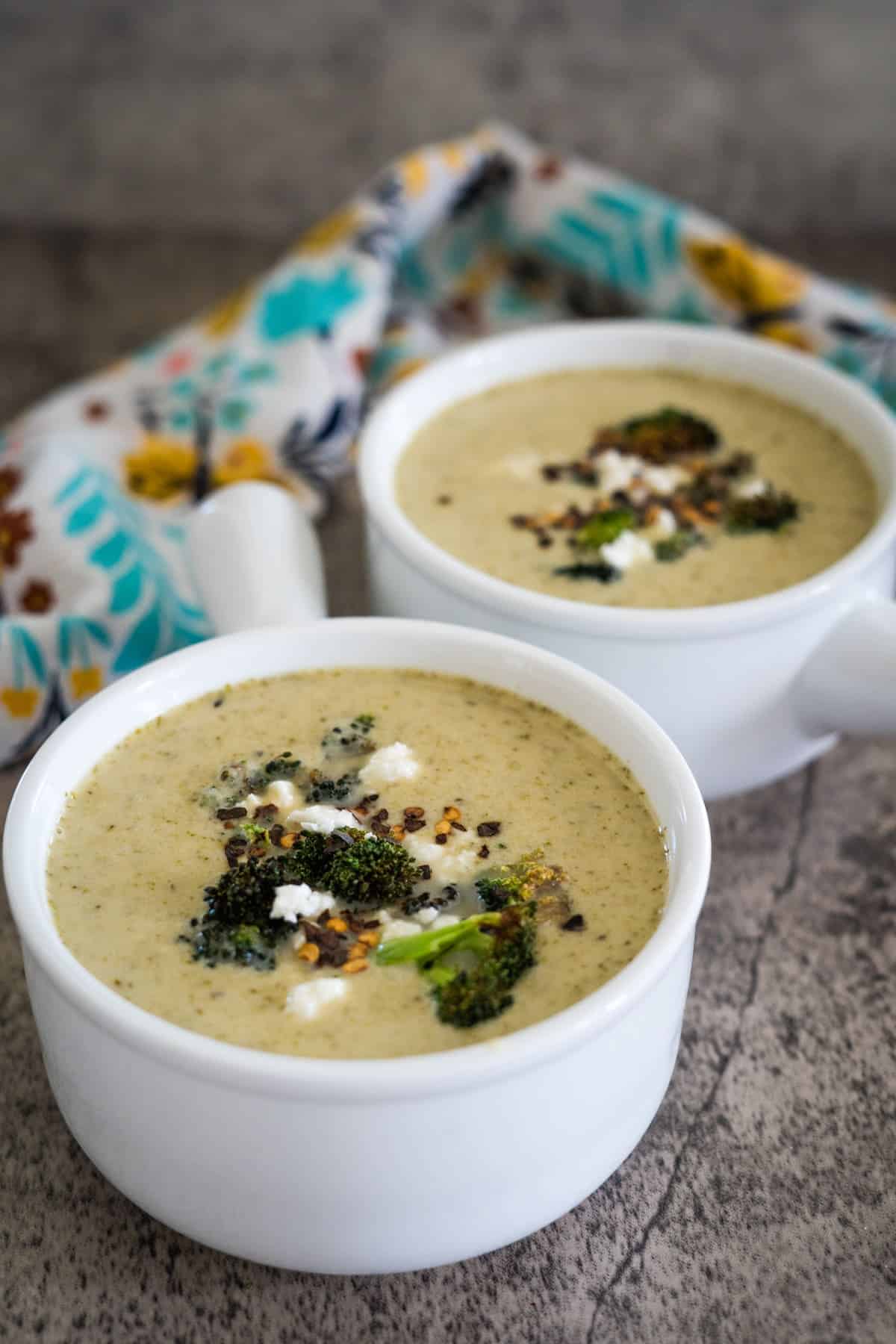 18. Broccoli Feta Soup