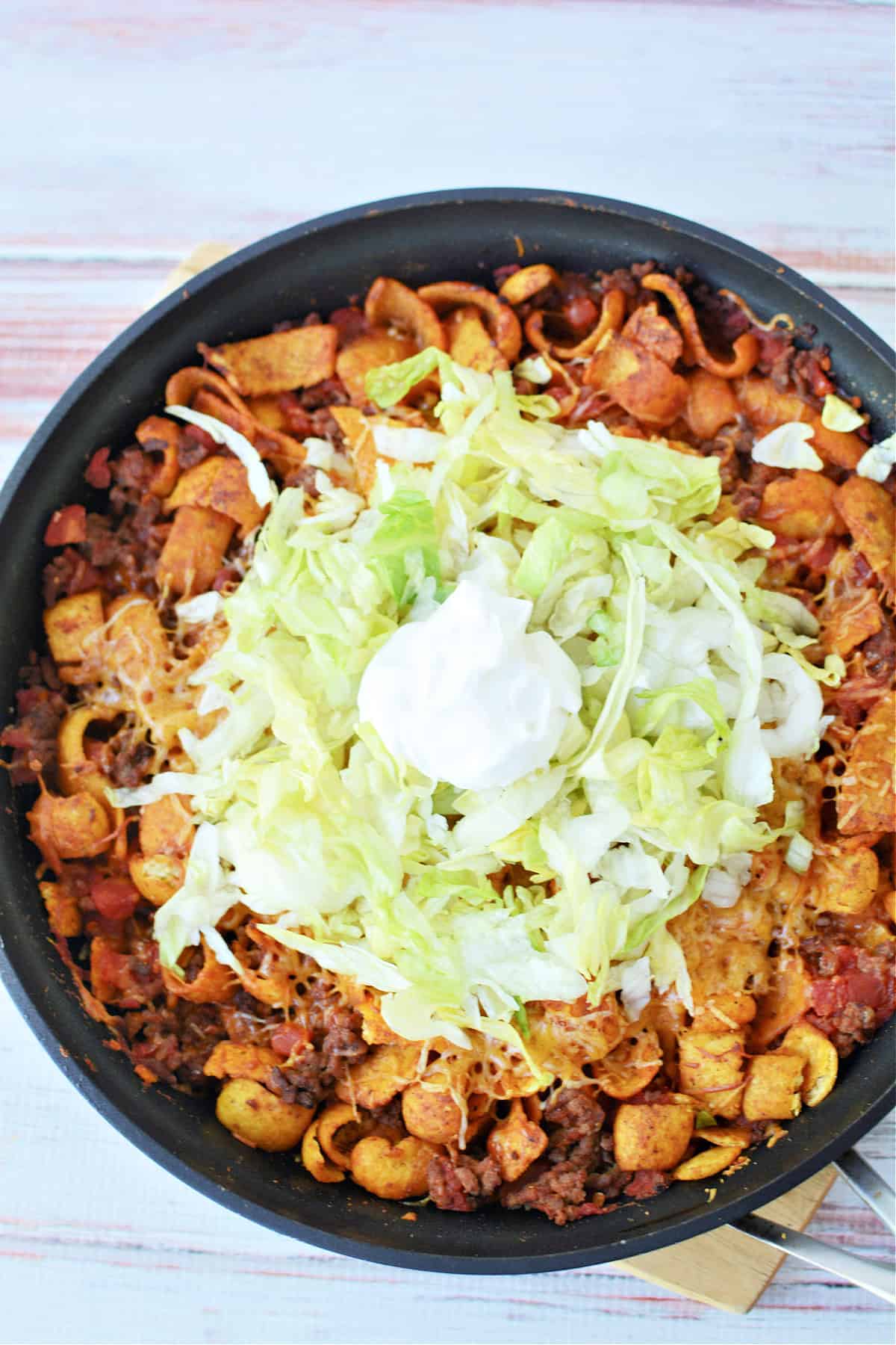 18. Walking Taco Casserole