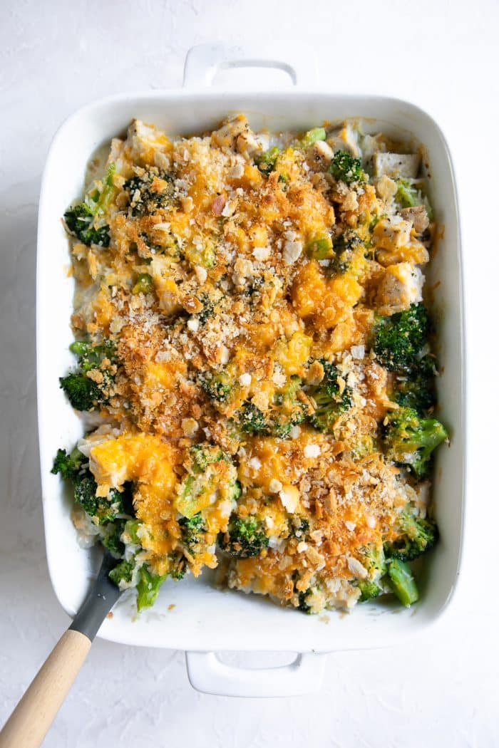 20. Chicken Broccoli Rice Casserole