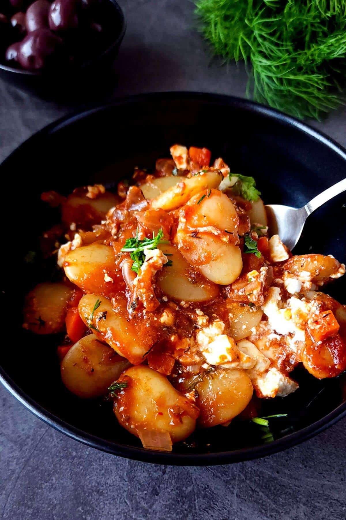 22. Greek Baked Lima Beans Casserole