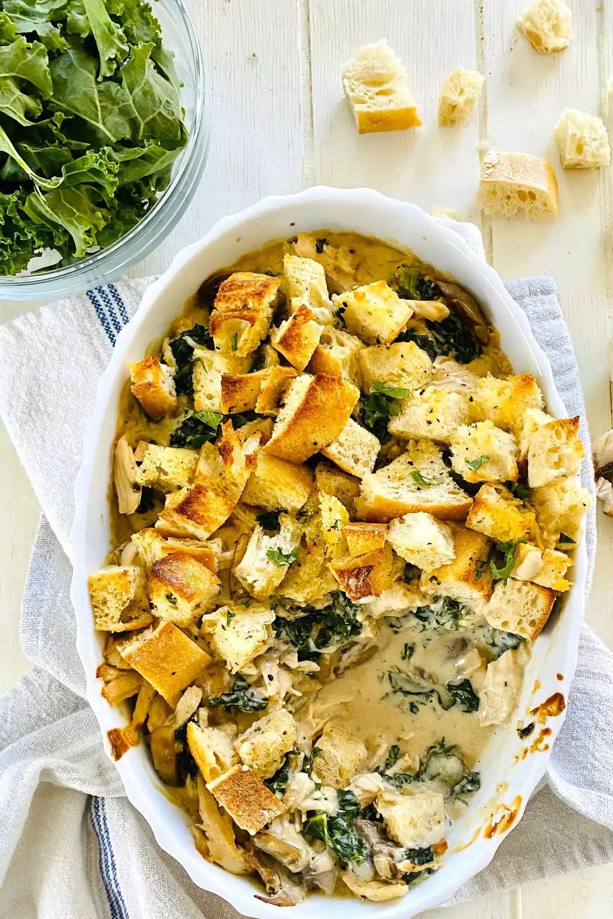 23. Chicken and Kale Casserole