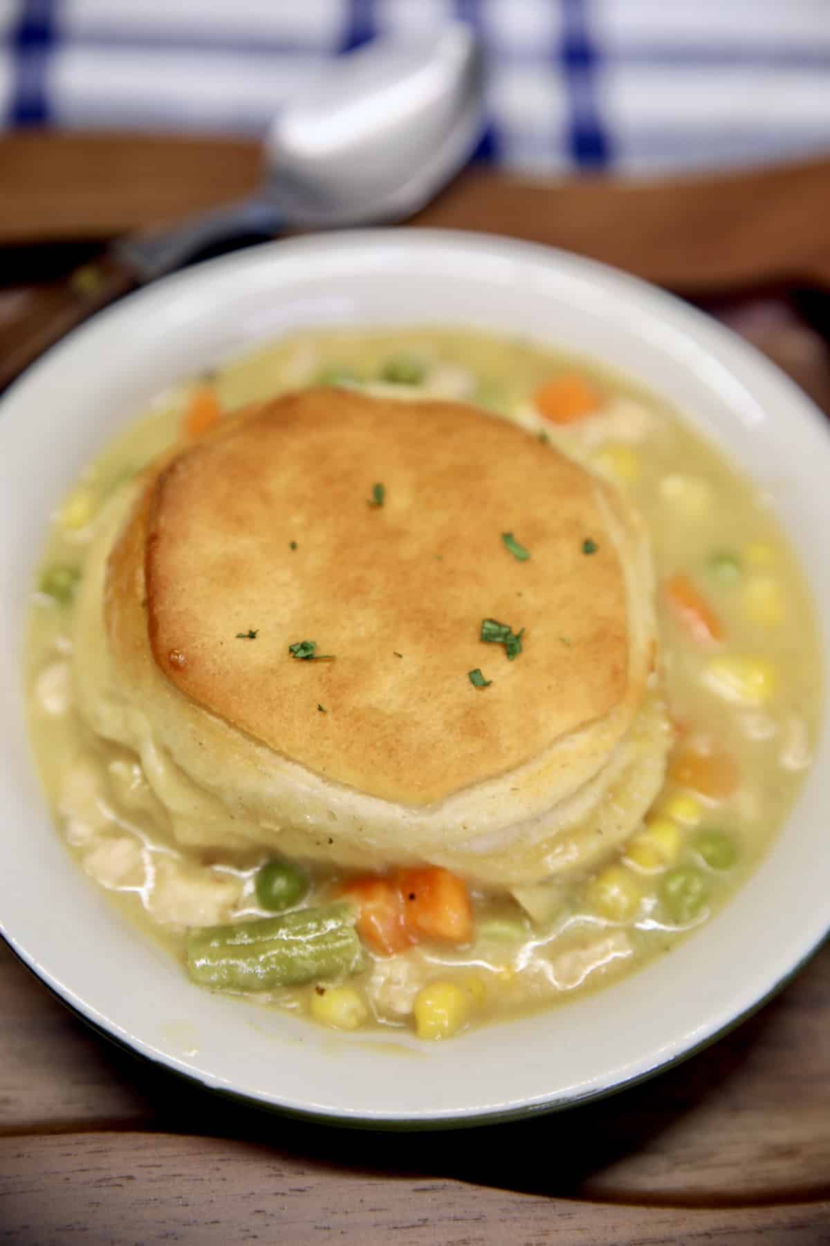 27. Chicken Pot Pie Casserole