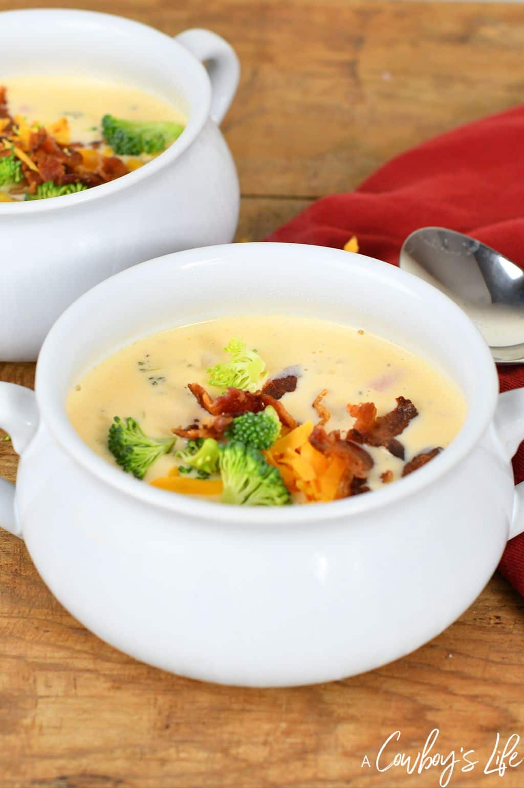 9. Bacon Broccoli Cheese Soup