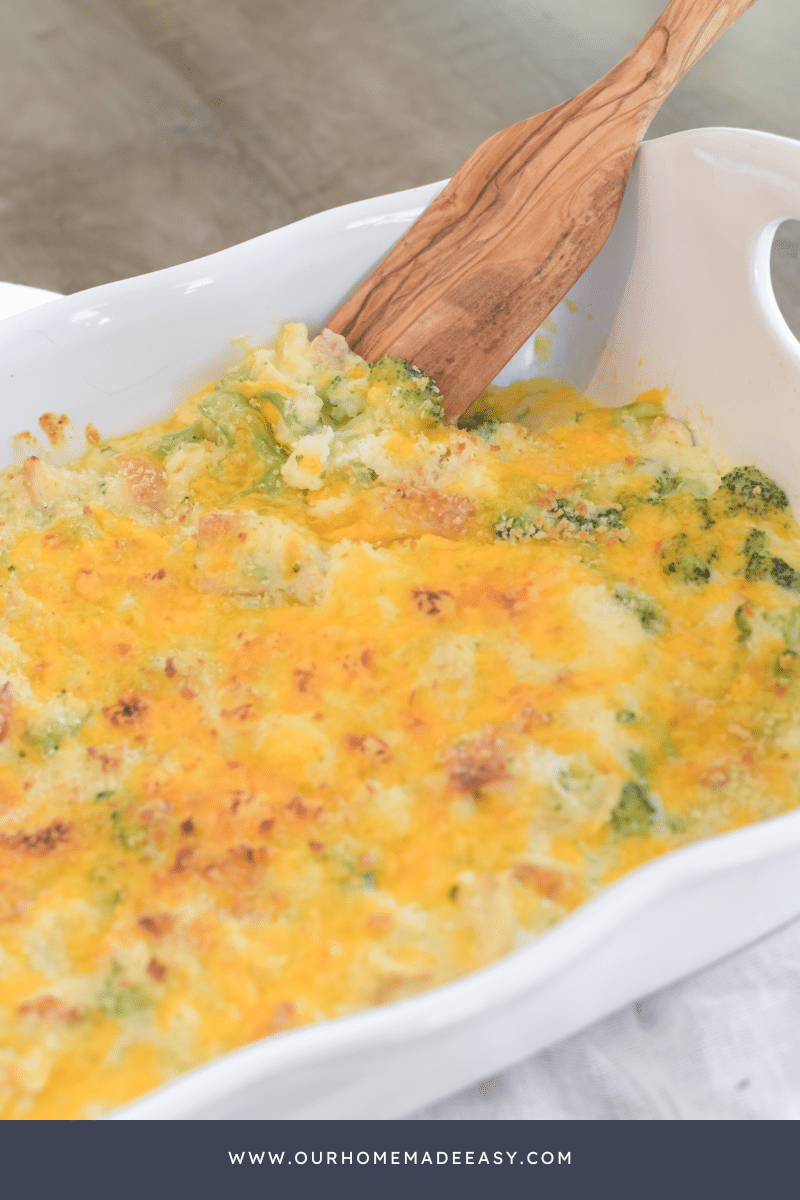10. Broccoli Cheese and Rice Casserole