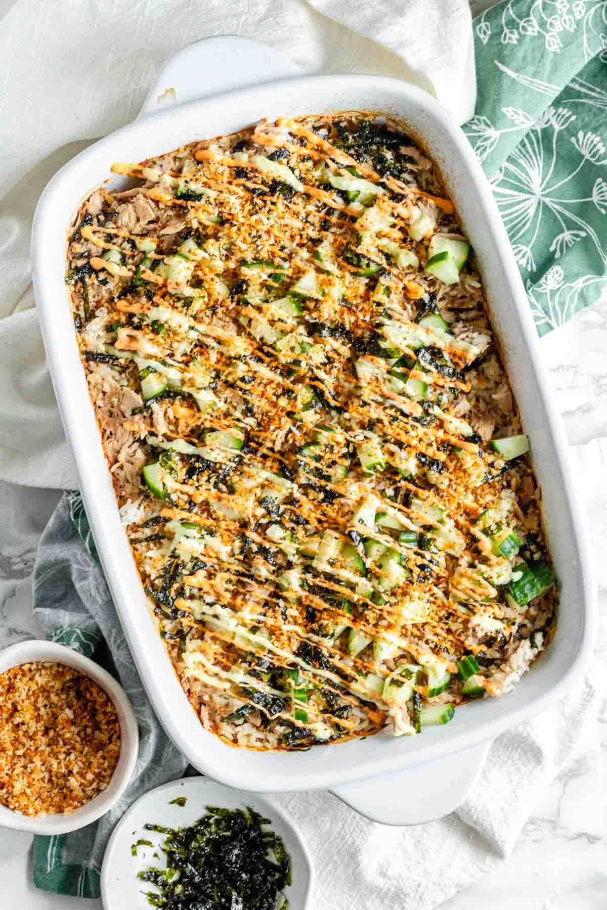 11. Tuna Sushi Bake