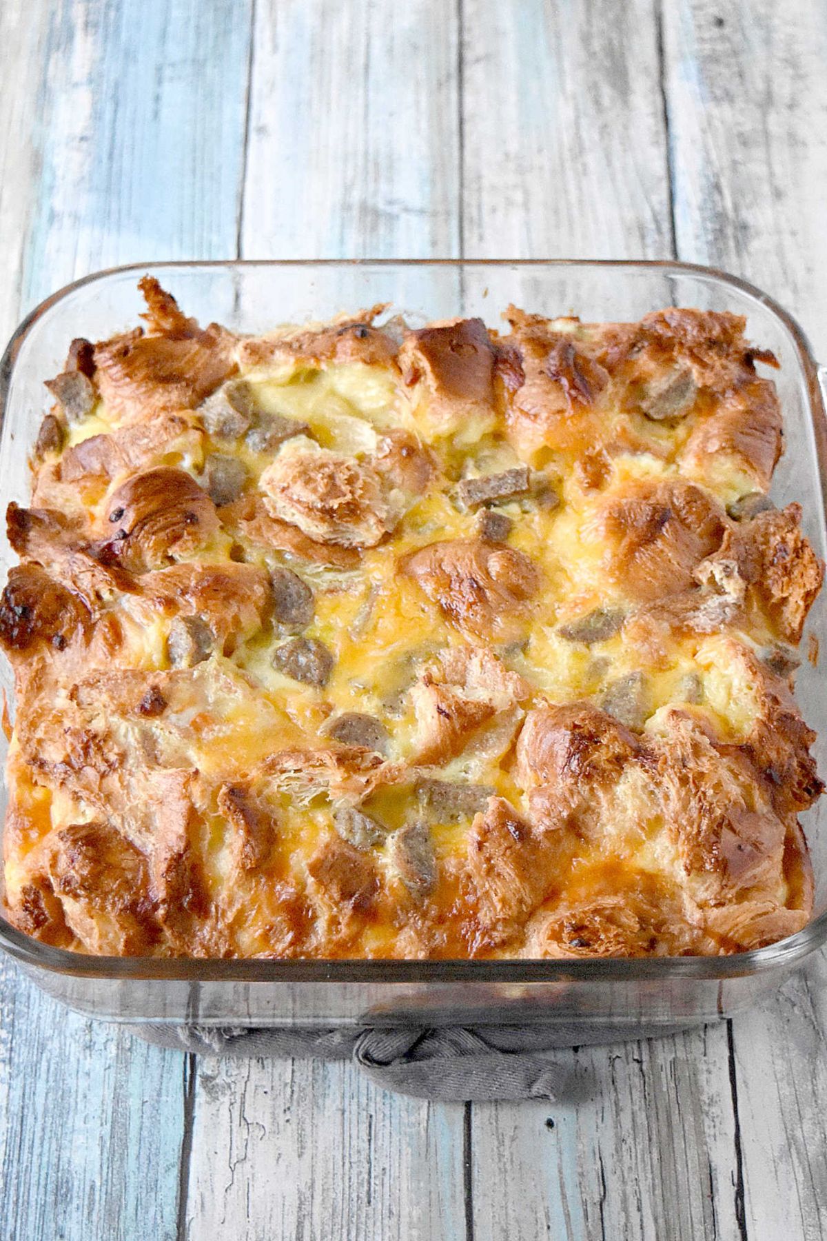 12. Overnight Croissant Breakfast Casserole