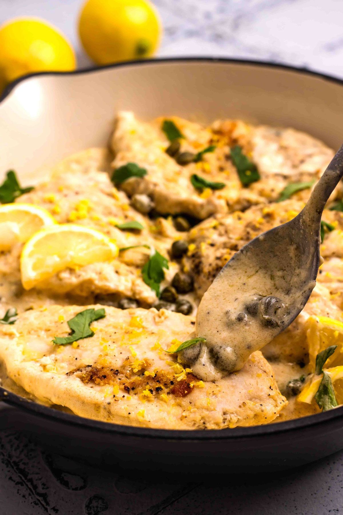 2. Lemon Chicken Piccata