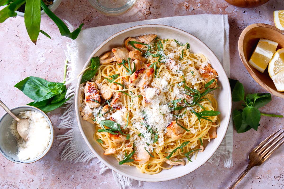 22. Lemon Basil Pasta