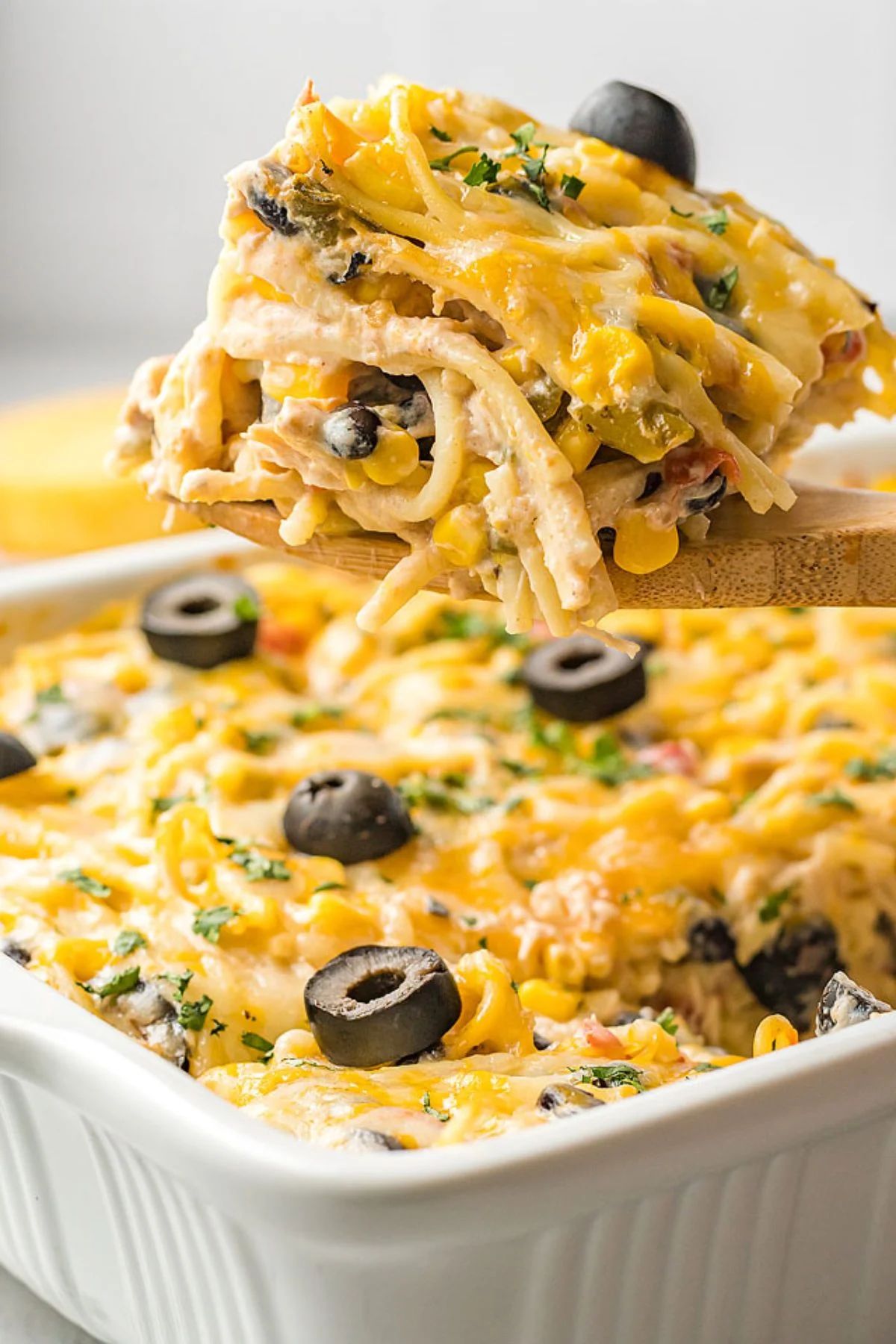 23. Fiesta Chicken Pasta Casserole