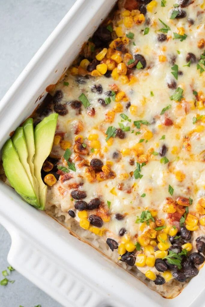 25. Southwest Chicken Casserole