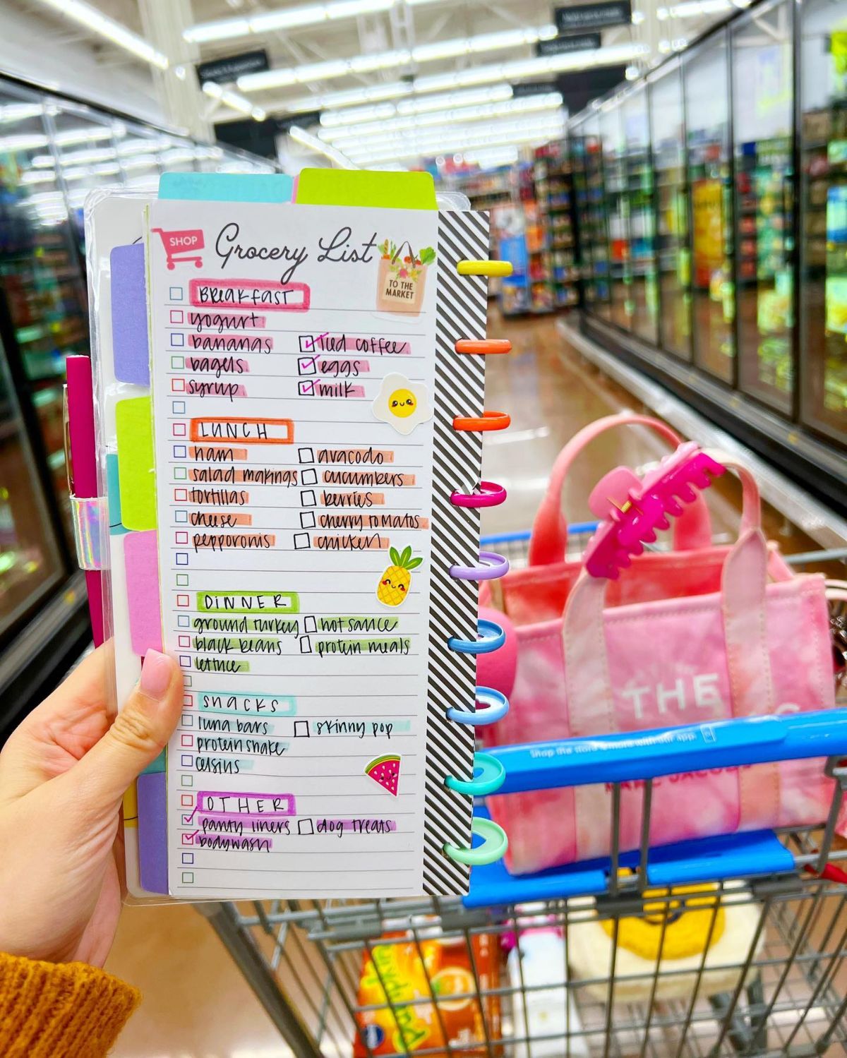 4. Don’t Grocery Shop Without A List