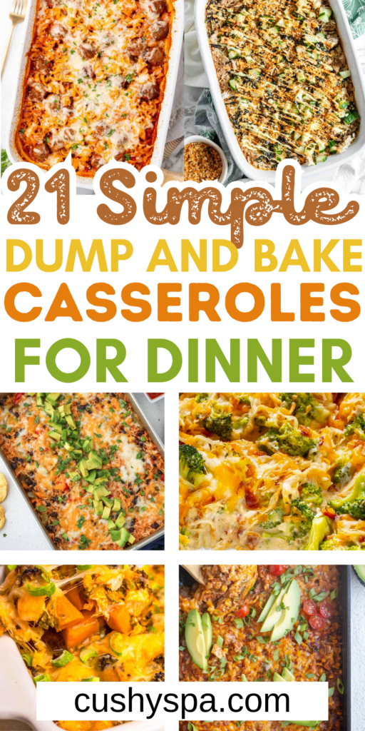 dump and bake casseroles