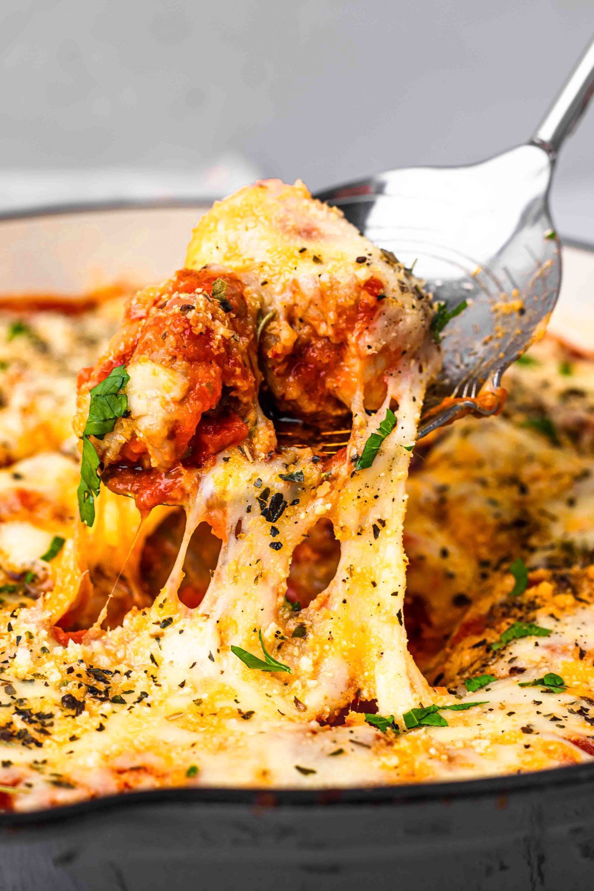 7. Cheesy Baked Italian Sausage