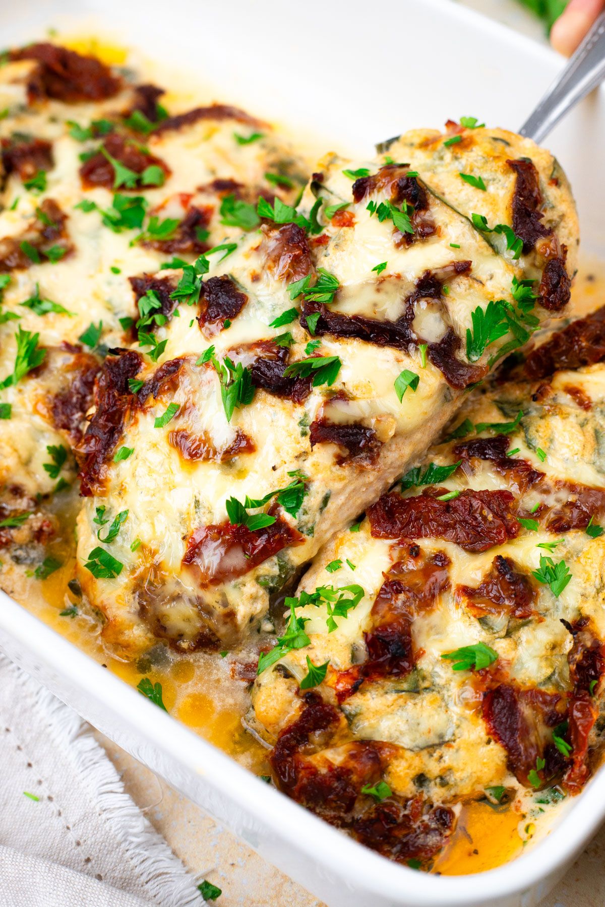 Baked Tuscan Chicken