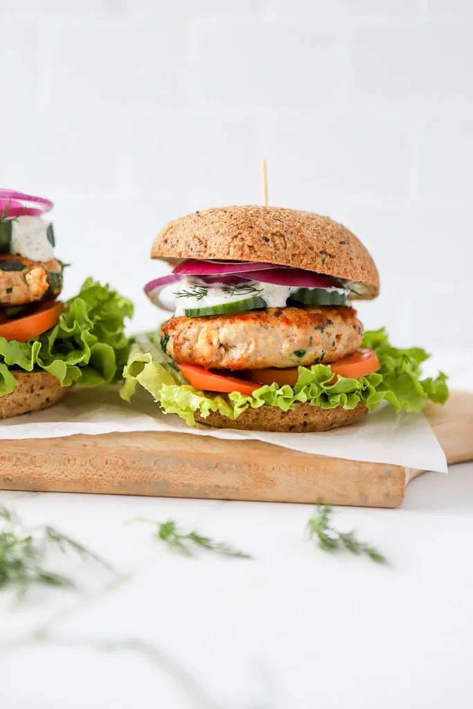 Air Fryer Turkey Burgers