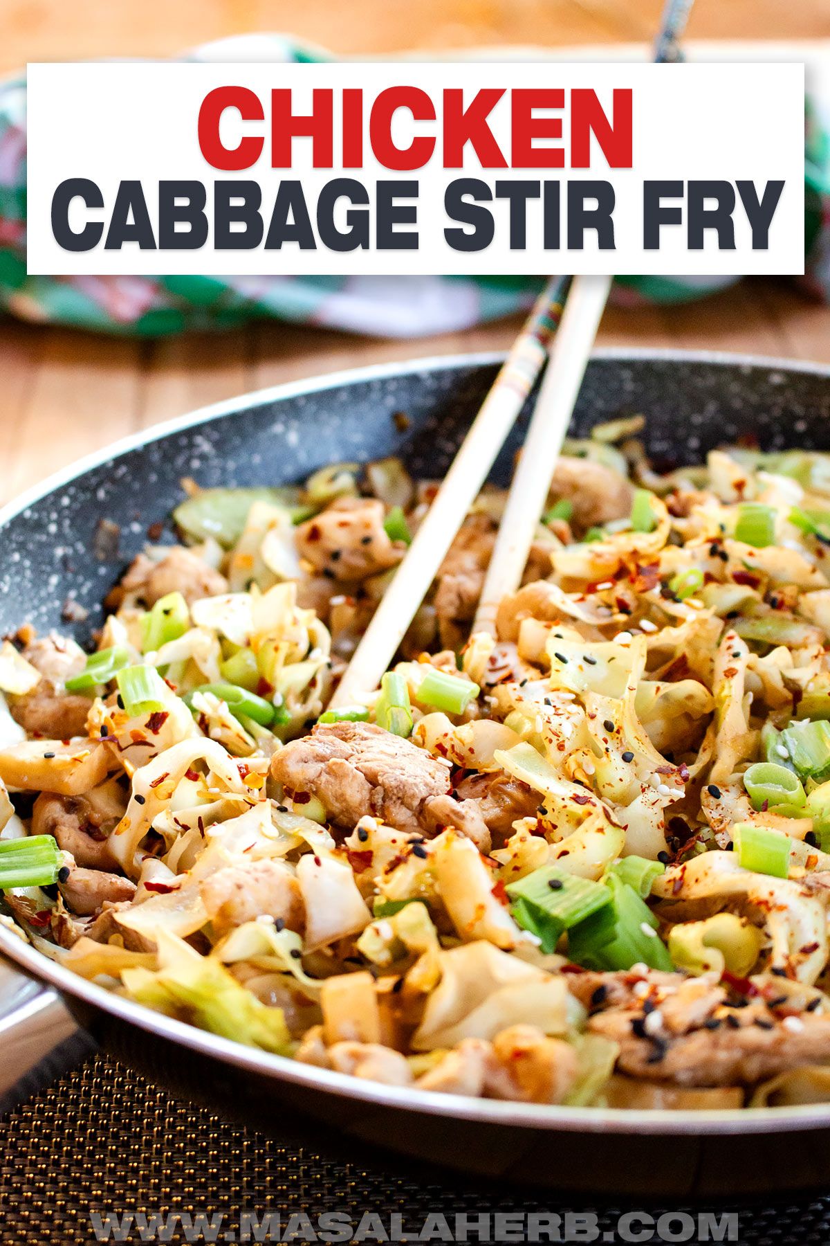 Chicken Cabbage Stir Fry