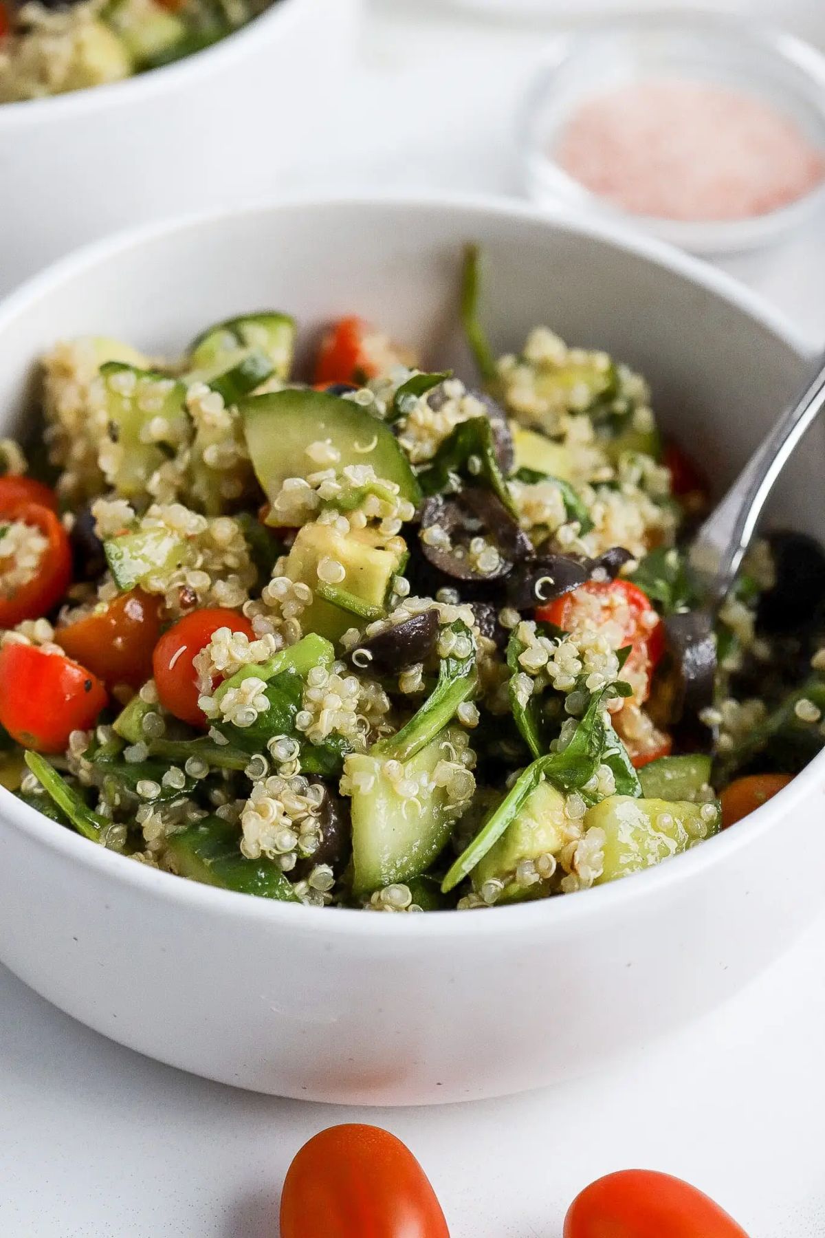 Quinoa Spinach Avocado Power Salad