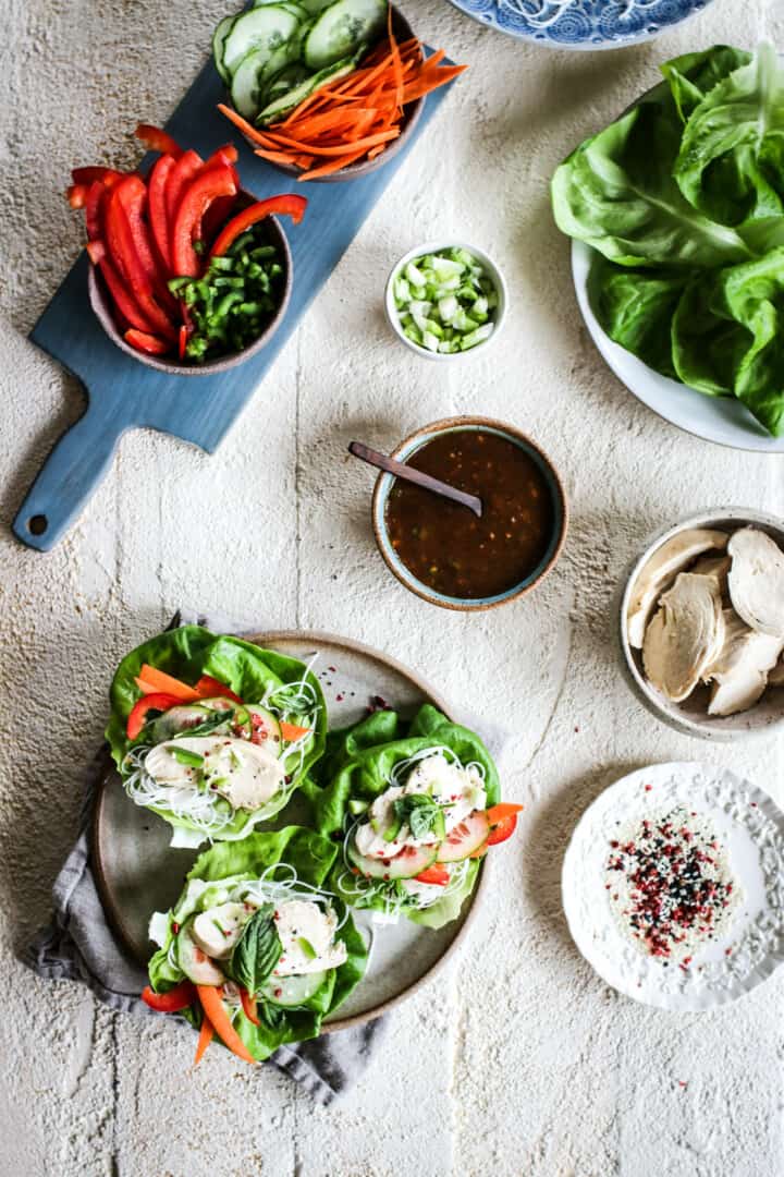 Chicken Lettuce Wraps