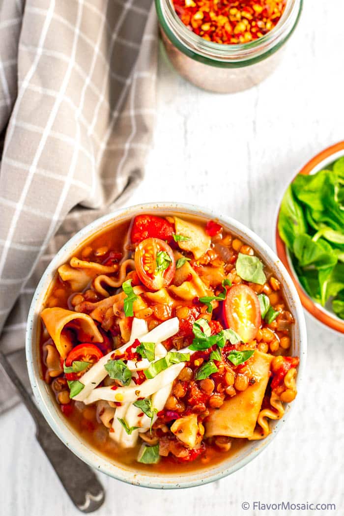 Lasagna Soup