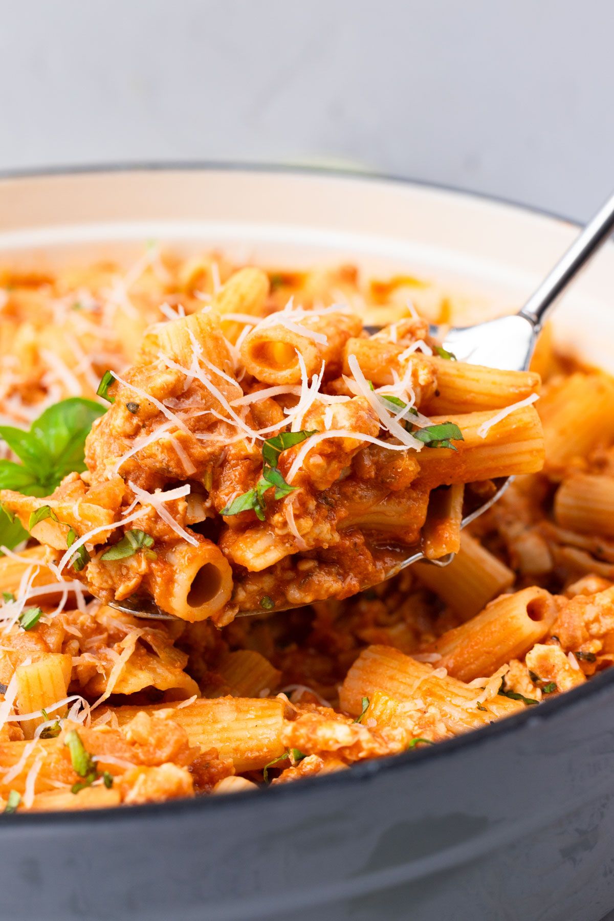 Cottage Cheese Pasta