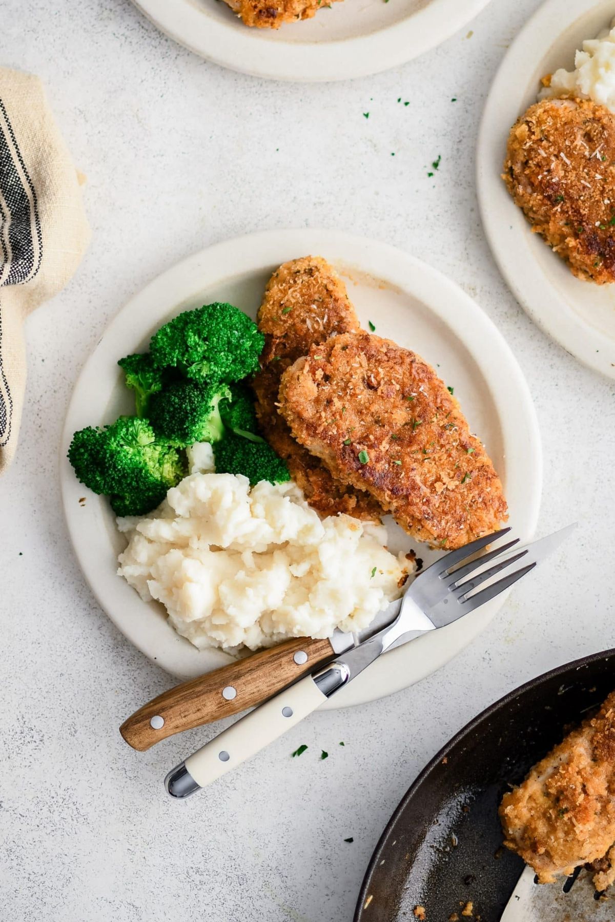Parmesan Crusted Pork Chops