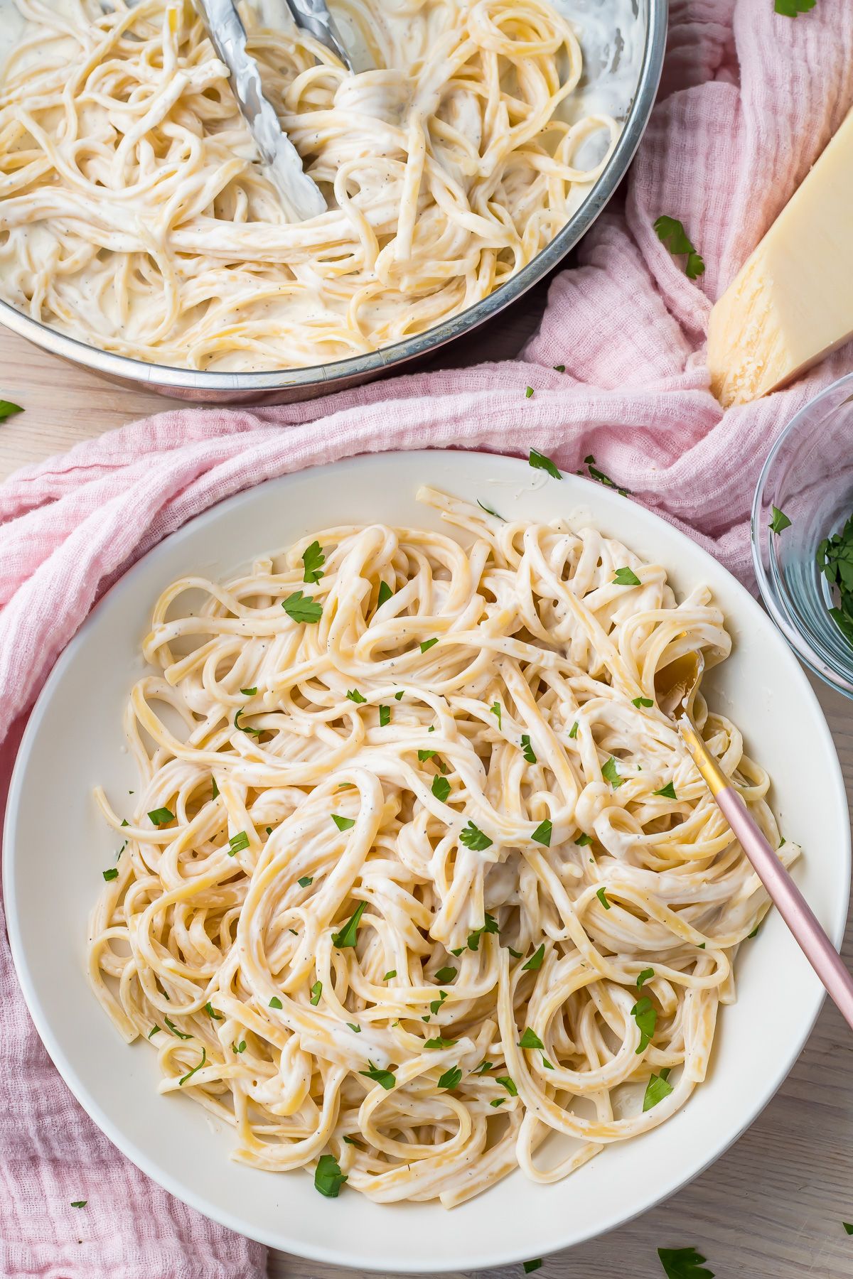 Cottage Cheese Alfredo