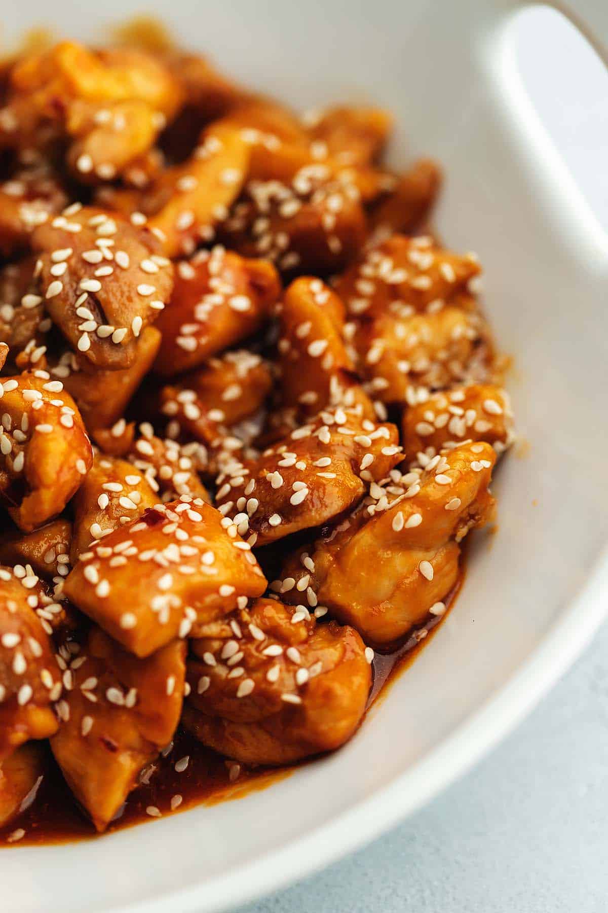 Keto Sesame Chicken