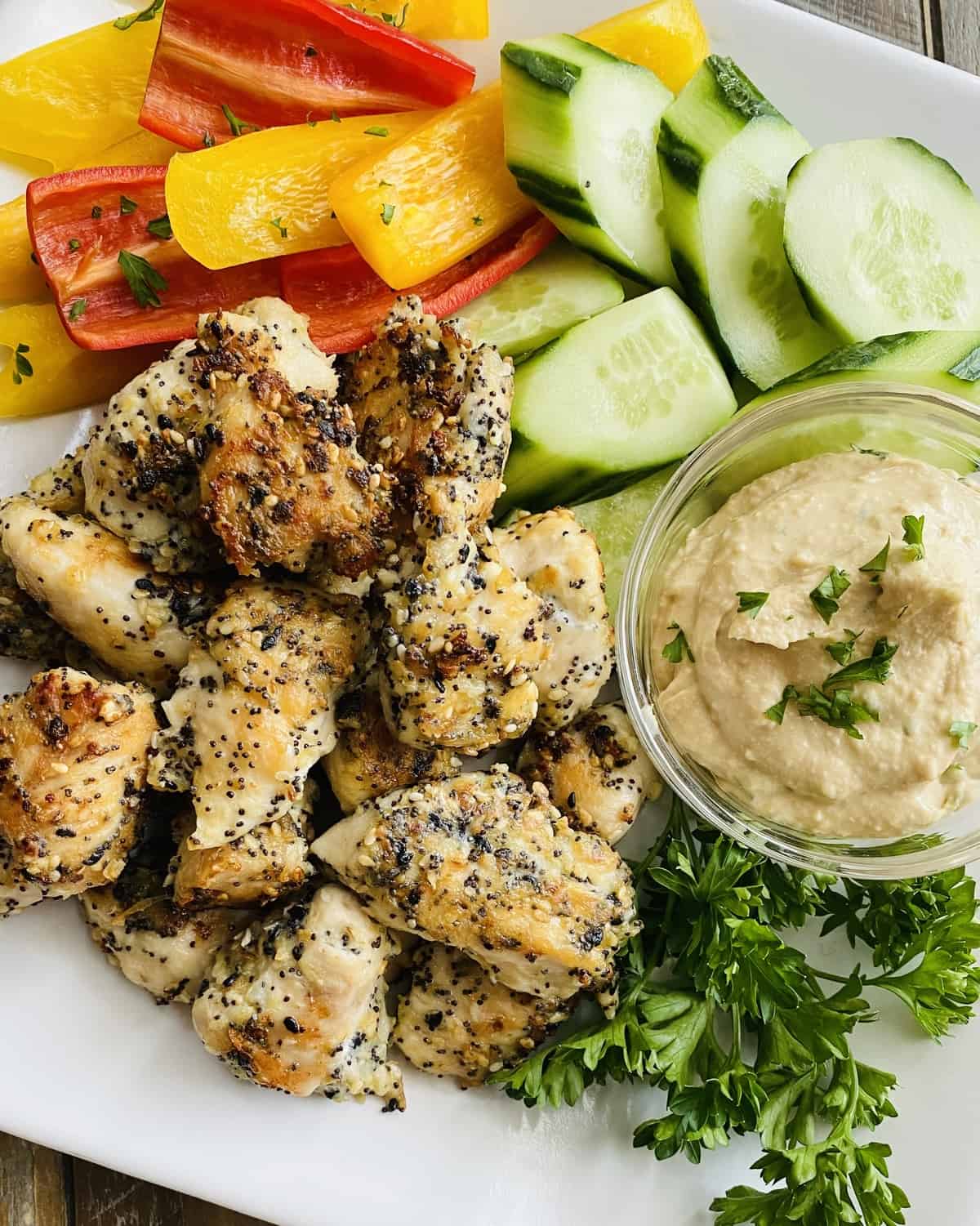 Everything but the Bagel Chicken Bites