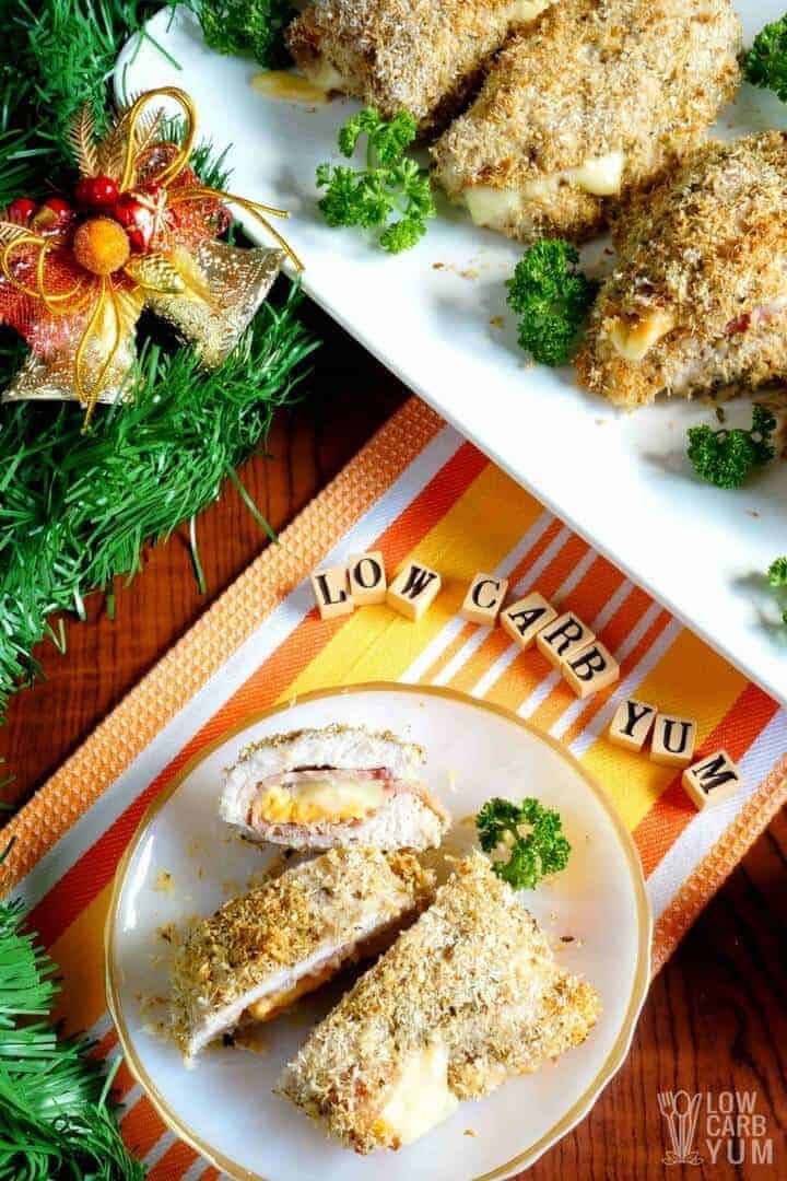 Low Carb Chicken Cordon Bleu