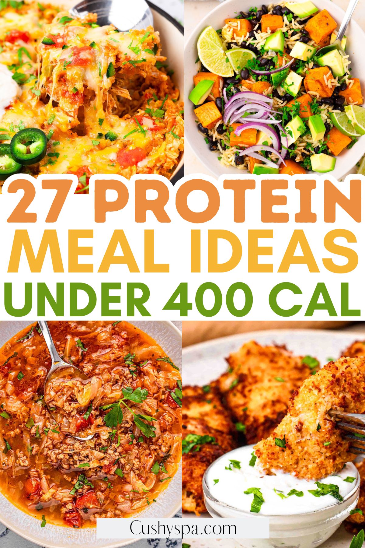 High Protein meals Under 400 Calories