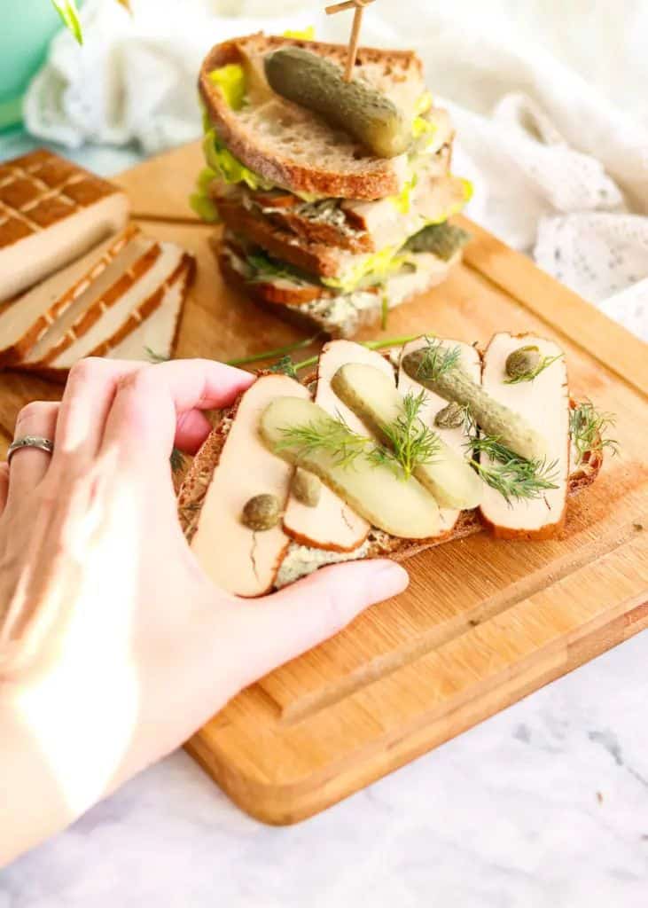 Smoked Tofu Sandwich