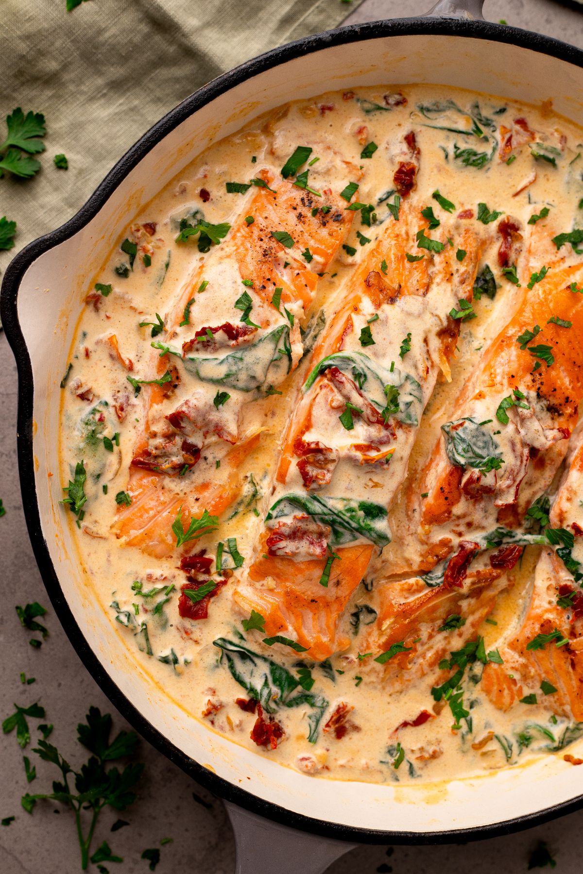 Creamy Tuscan Salmon