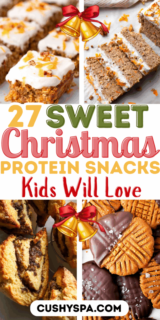 sweet protein christmas snacks