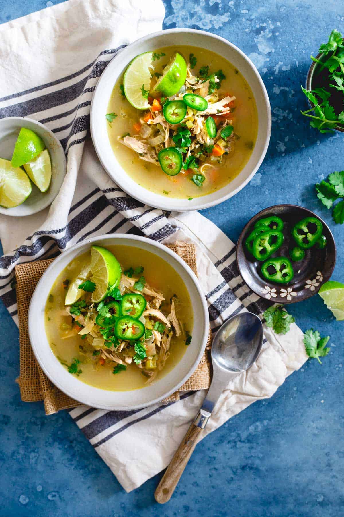 15. Spicy Chicken Lime Soup