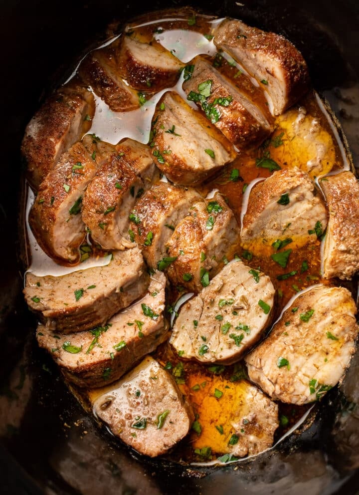19. Crockpot Pork Tenderloin