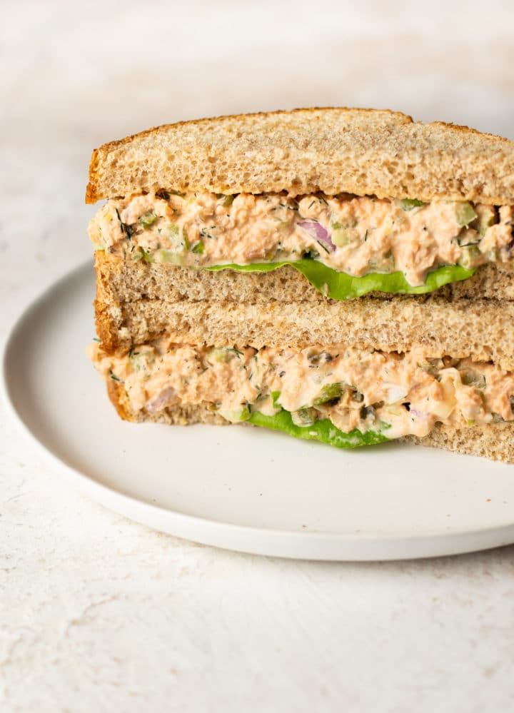 12. Canned Salmon Salad